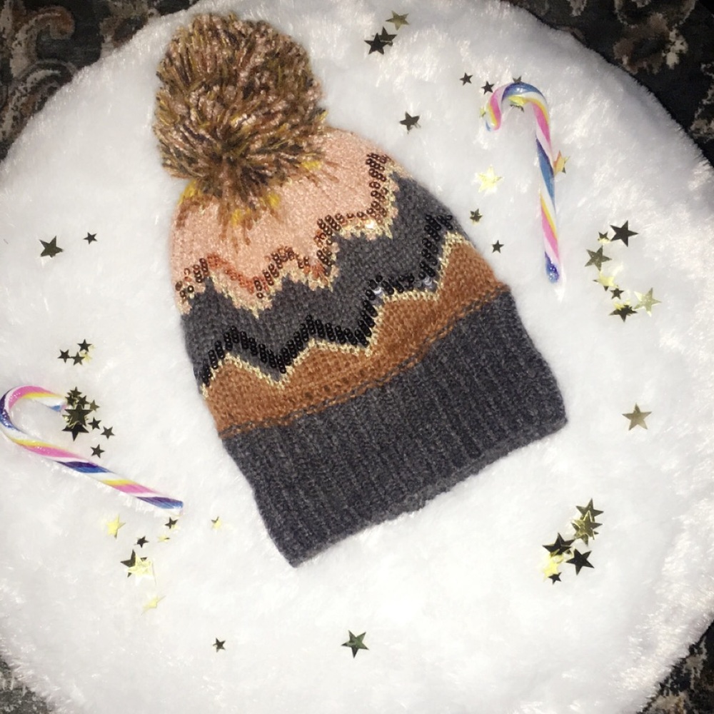 Zara Winter Pom Beanie